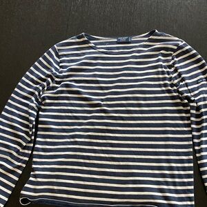 Saint James Breton Navy White Striped Large